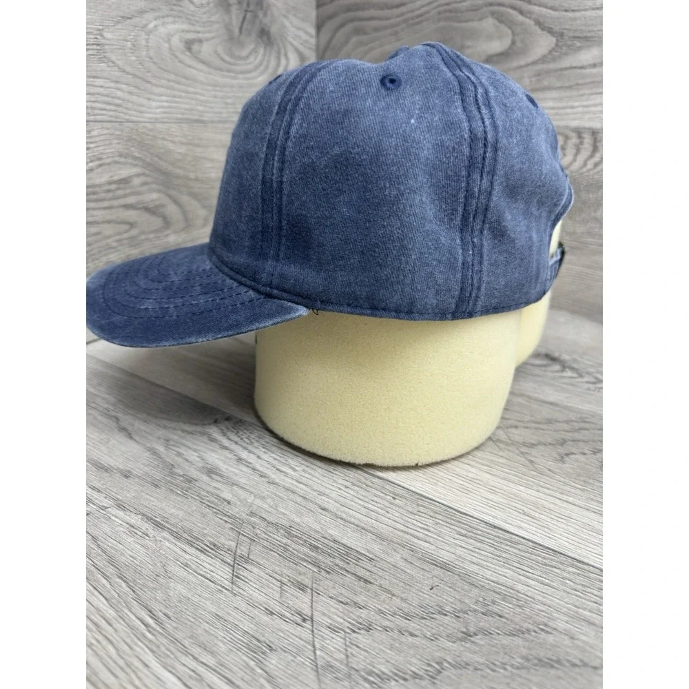 Christan Jesus Cross Church Religious Ball Cap Hat Embroidered One Size Navy NEW